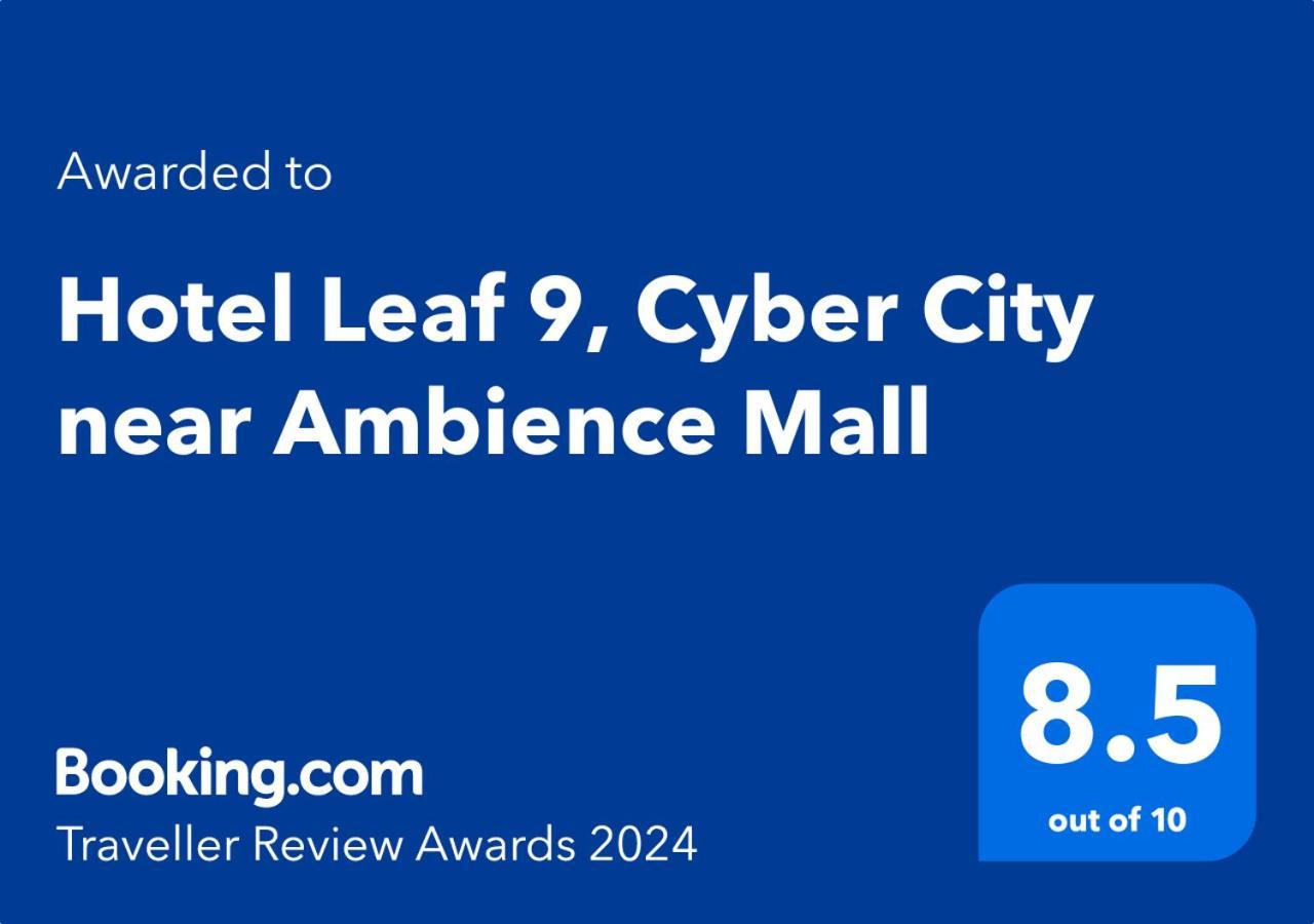 Hotel Leaf 9, Cyber City Near Ambience Mall Gurgáon Exteriér fotografie